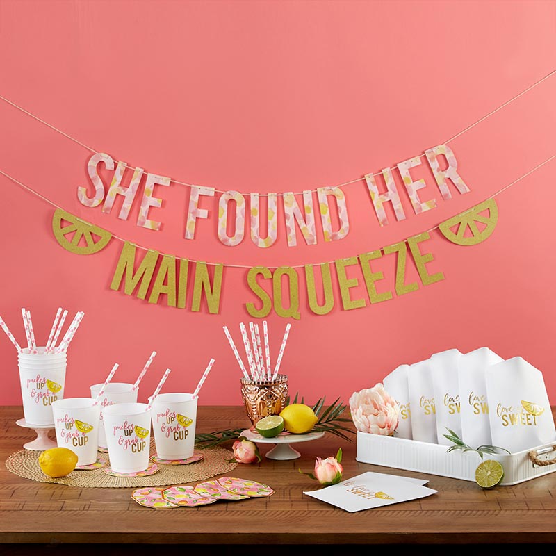 She Found Her Main Squeeze 49 Piece Party Kit