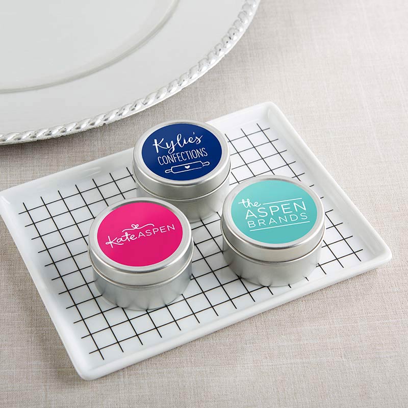 Personalized Travel Candle Tin - Custom Design