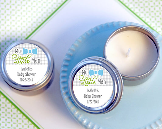 Personalized Travel Candle - My Little Man