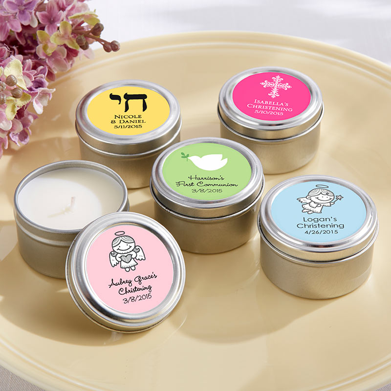 Personalized Travel Candel - Religious
