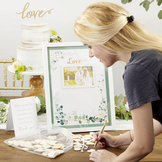 Wedding Guest Book Alternative - Botanical Garden