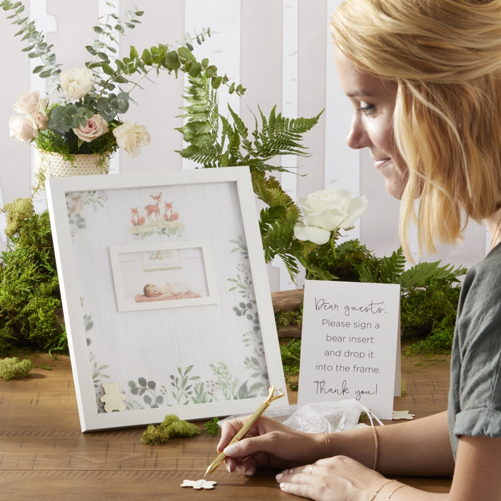 Baby Shower Guest Book Alternative - Woodland Baby