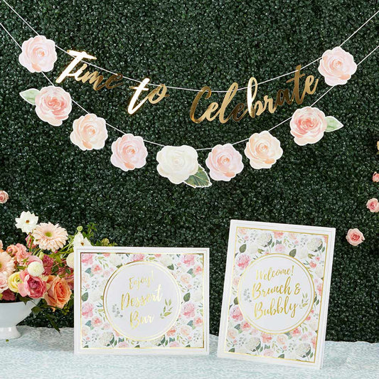 Floral Brunch Party Kit