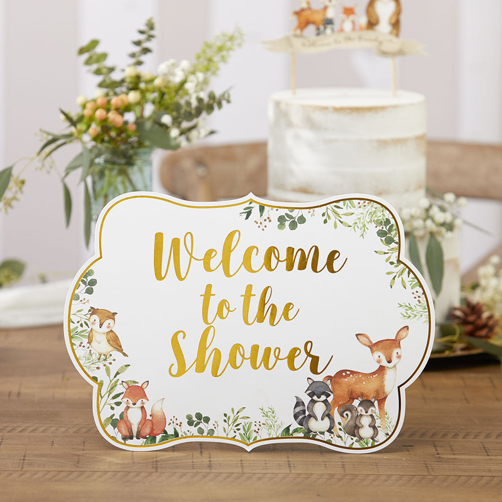 Woodland Baby D...cor Sign Kit (Set of 8)