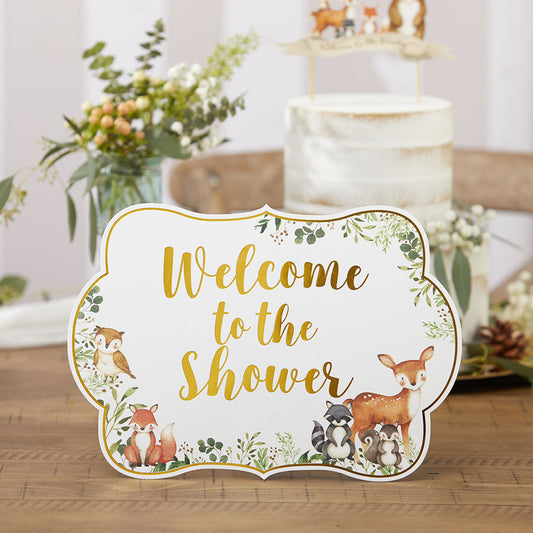 Woodland Baby D...cor Sign Kit (Set of 8)